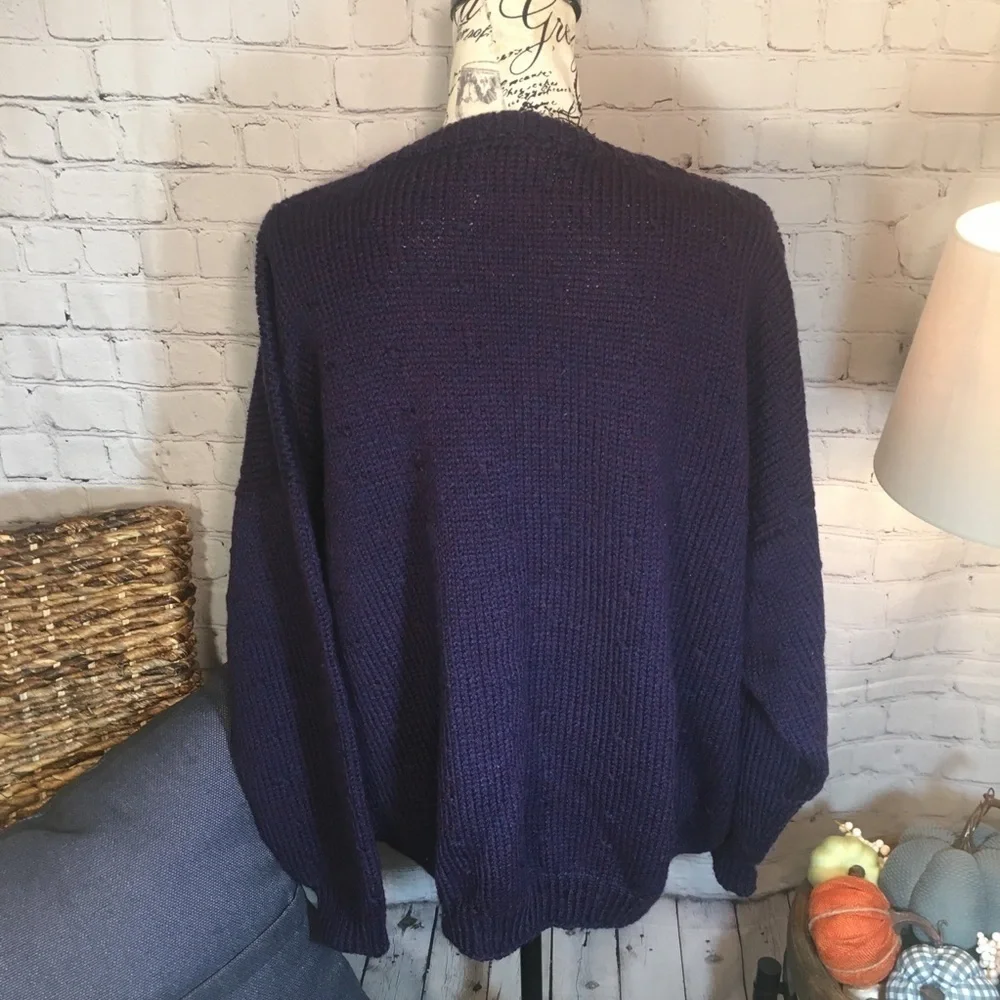Markim Original plum knit sweater